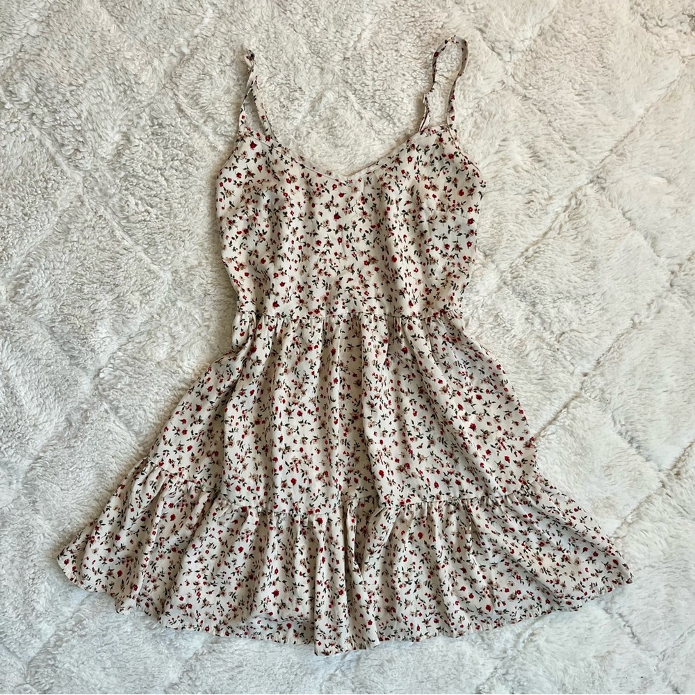 Floral Ruffle Dress